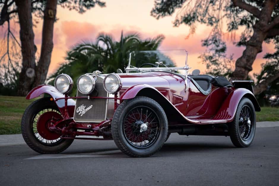 Alfa Romeo 6C classic car