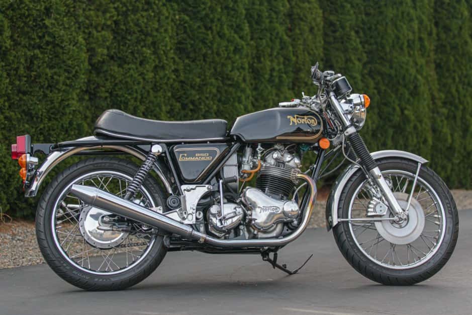 1974 Norton Commando sold for $23,000