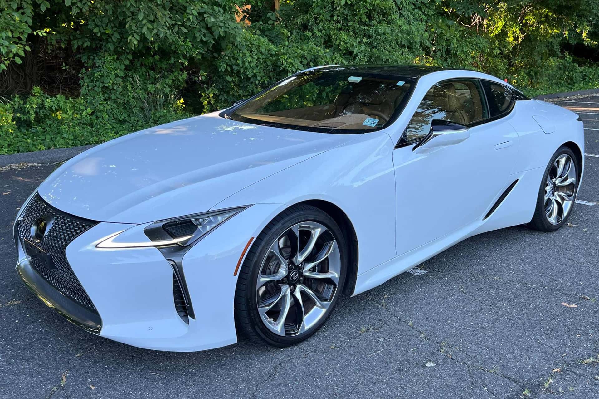 2021 Lexus LC 500 sold for $75,000