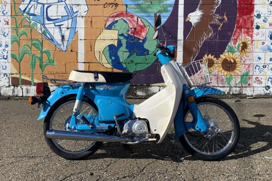 1982 Honda Step-Through Scooter sold for $2,900