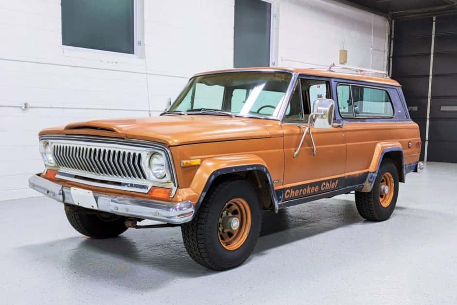 1978 Jeep SJ Cherokee sold for $8,700