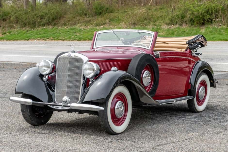 1937 Mercedes-Benz  sold for $165,000