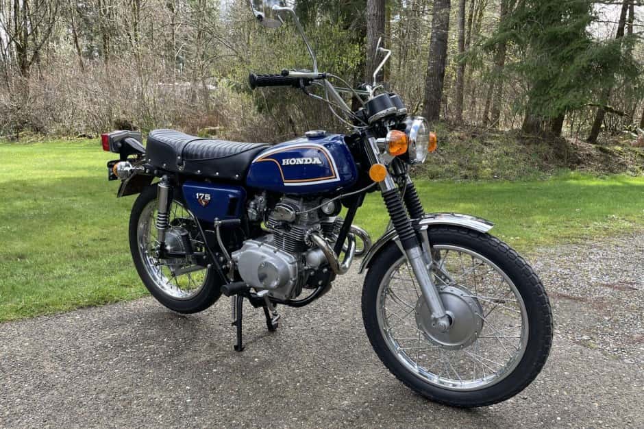 Honda CB175 classic car