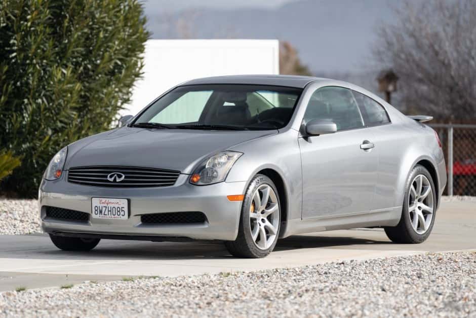 2003 Infiniti G35 & G37 sold for $15,750