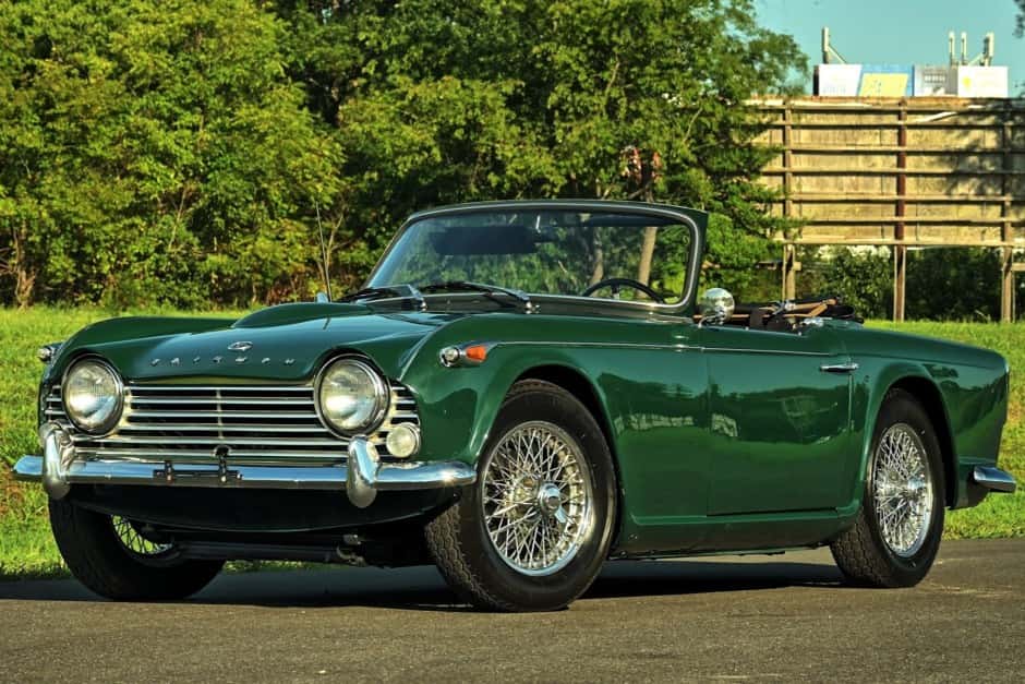 1966 Triumph TR4 sold for $31,500