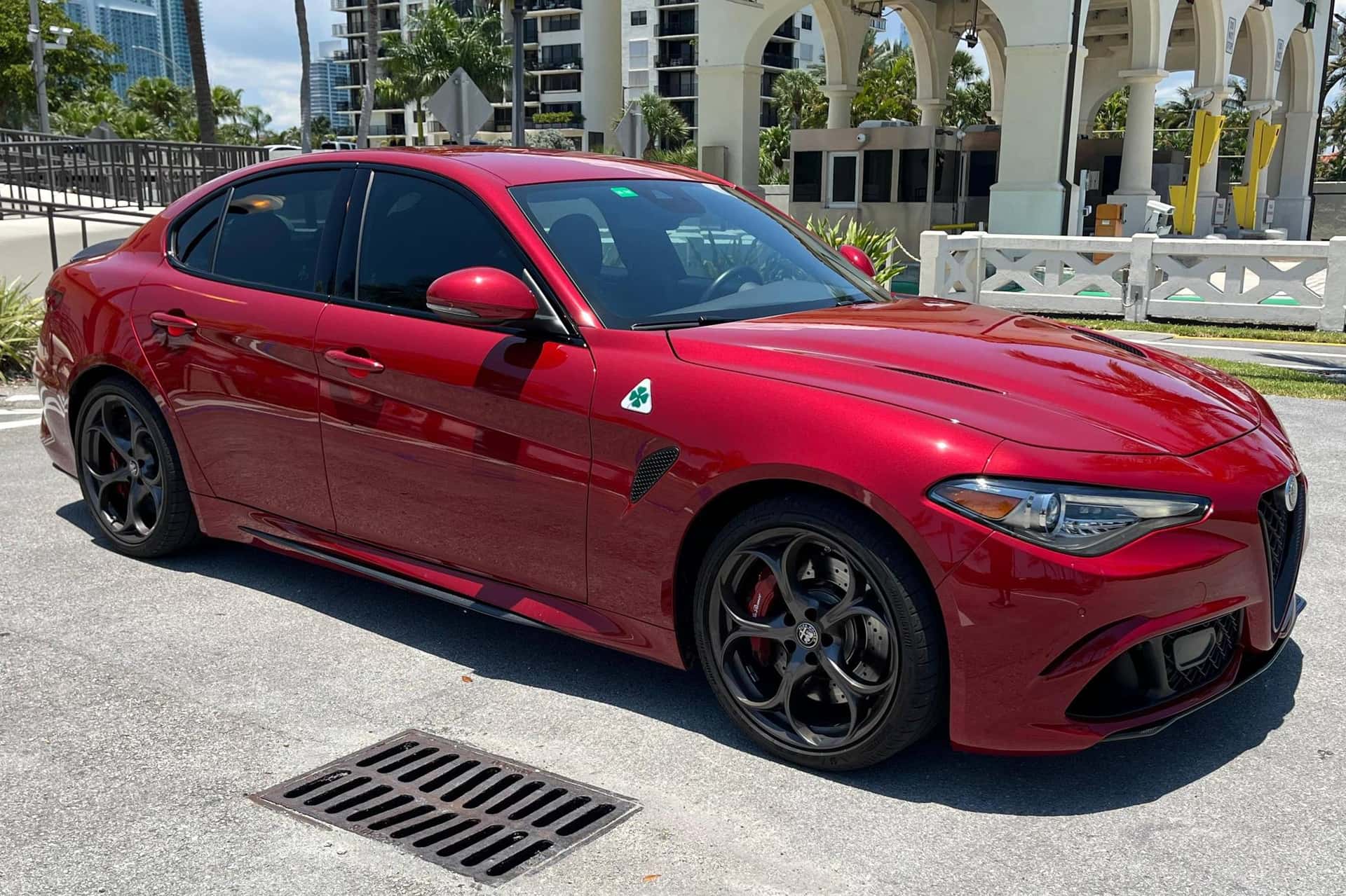 2021 Alfa Romeo Giulia sold for $48,250