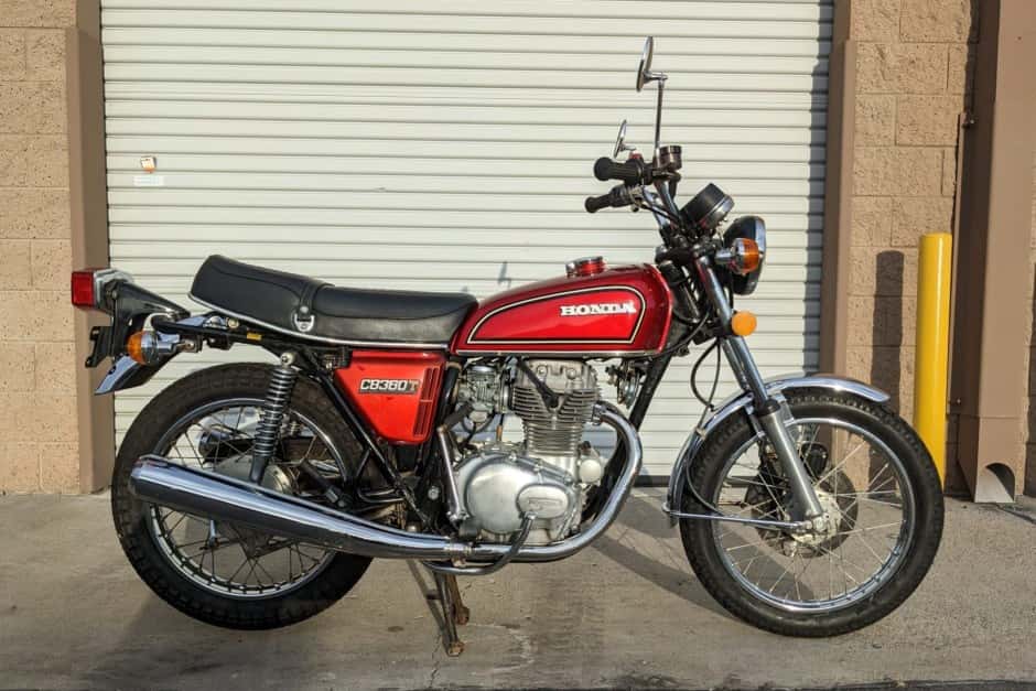 1976 Honda CB360 & CL360 sold for $2,600