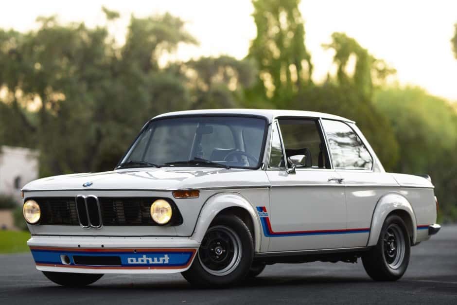 1974 BMW 2002 Turbo sold for $156,000