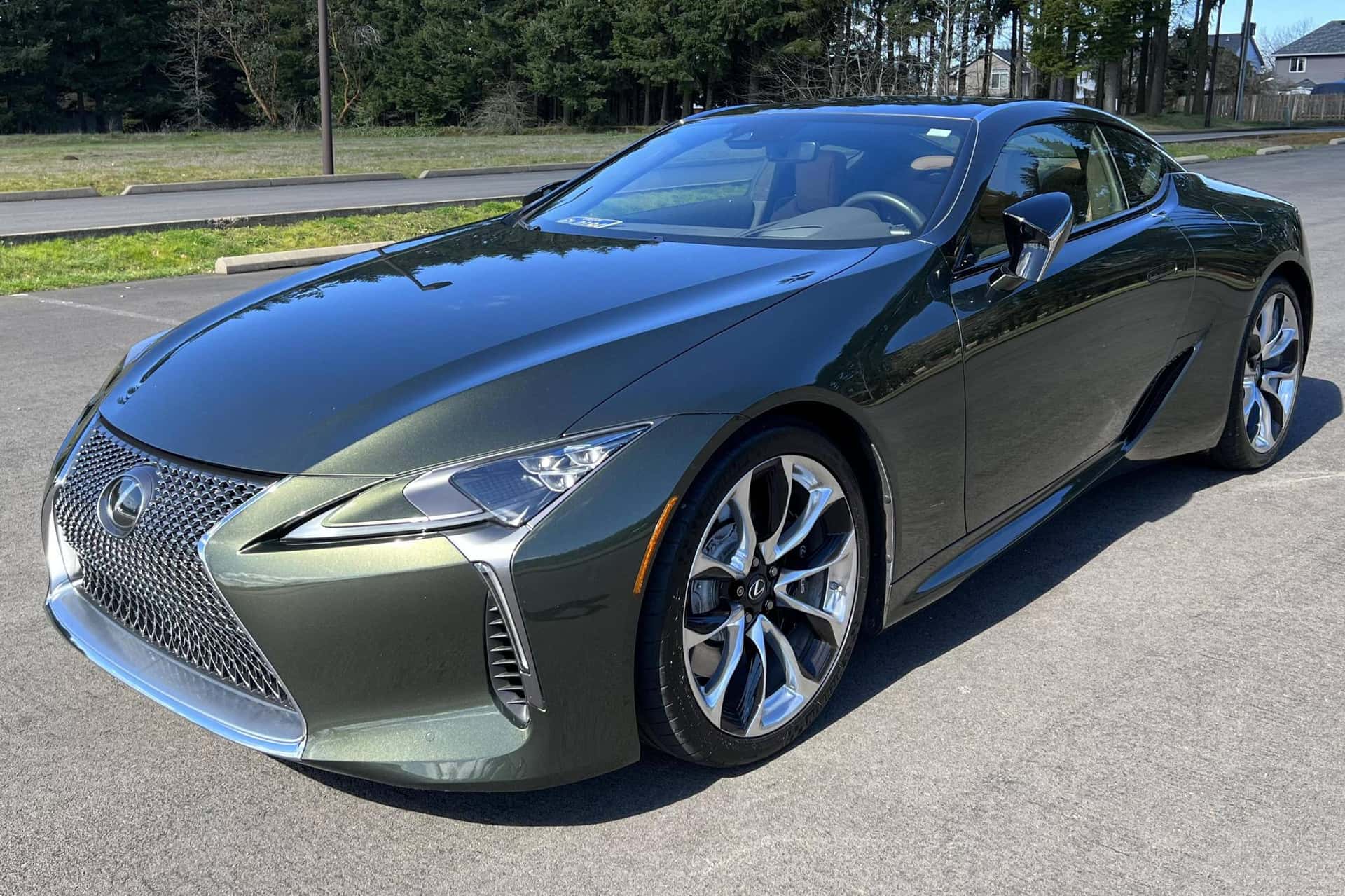 2020 Lexus LC 500 sold for $84,500
