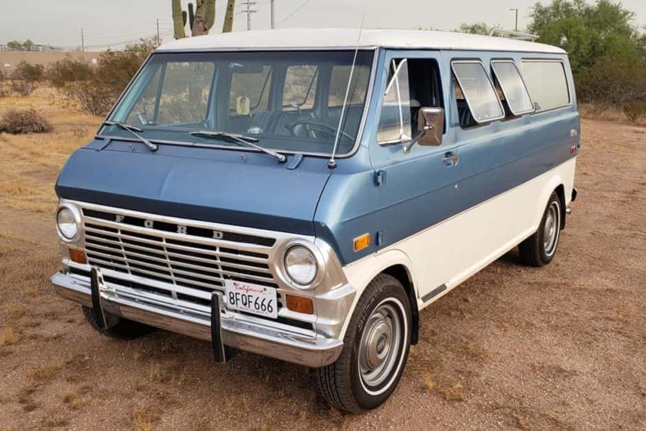 1971 Ford Econoline Van sold for $13,500