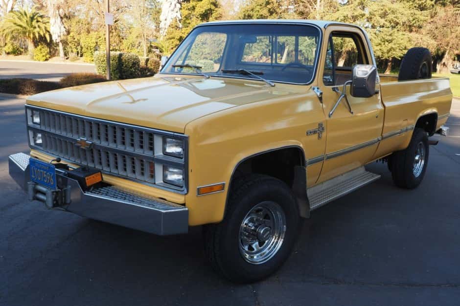 1981 Chevrolet C/K (1973-1991) sold for $24,081
