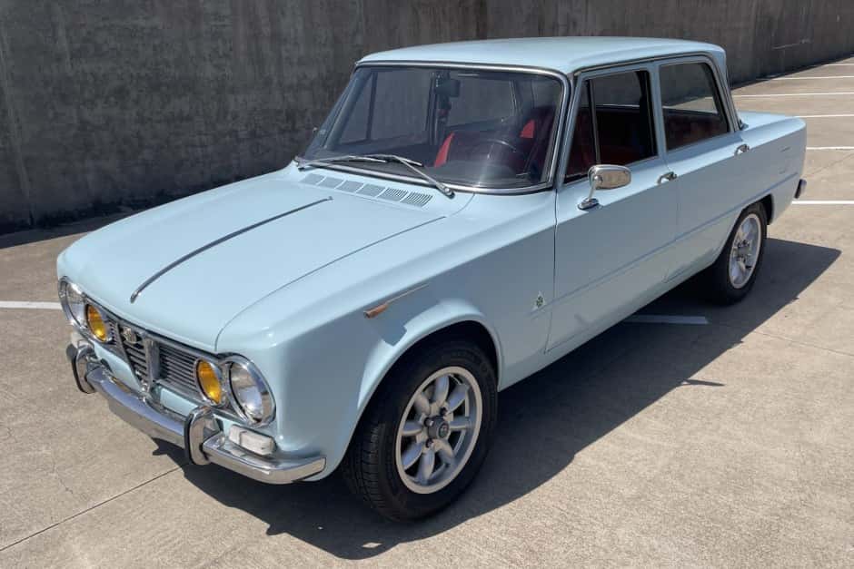 1965 Alfa Romeo 105 Series Sedan sold for $18,000