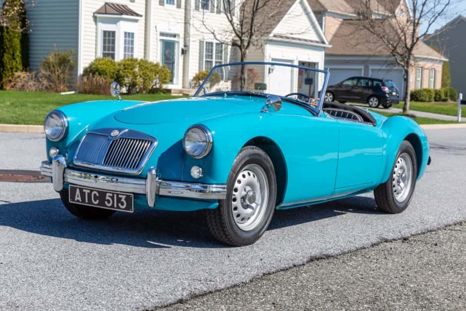 1958 MG MGA sold for $53,000