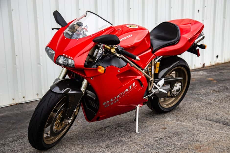 1997 Ducati 916 sold for $16,250