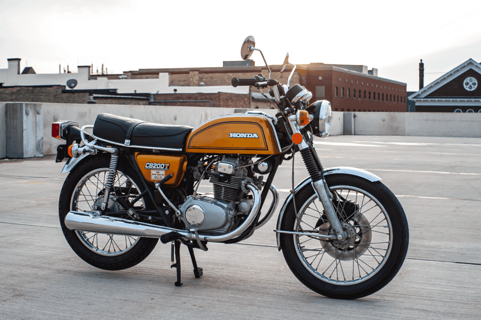 Honda CB200 classic car