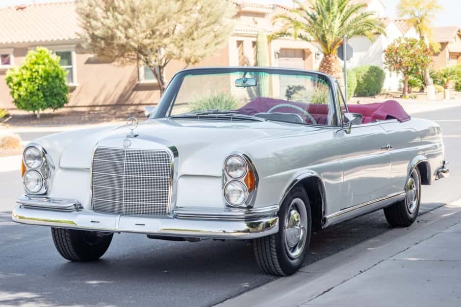 1962 Mercedes-Benz W111 Coupe & Cabriolet sold for $52,000