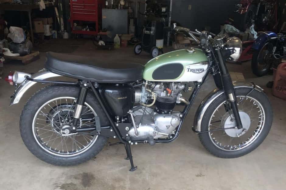 1967 Triumph Trophy sold for $5,350