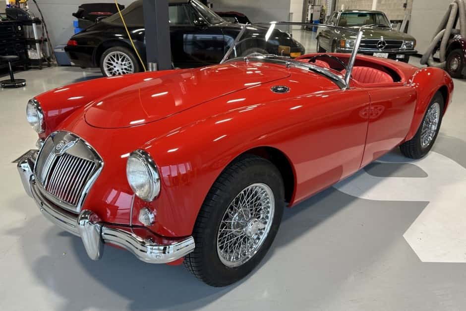 1956 MG MGA sold for $31,500
