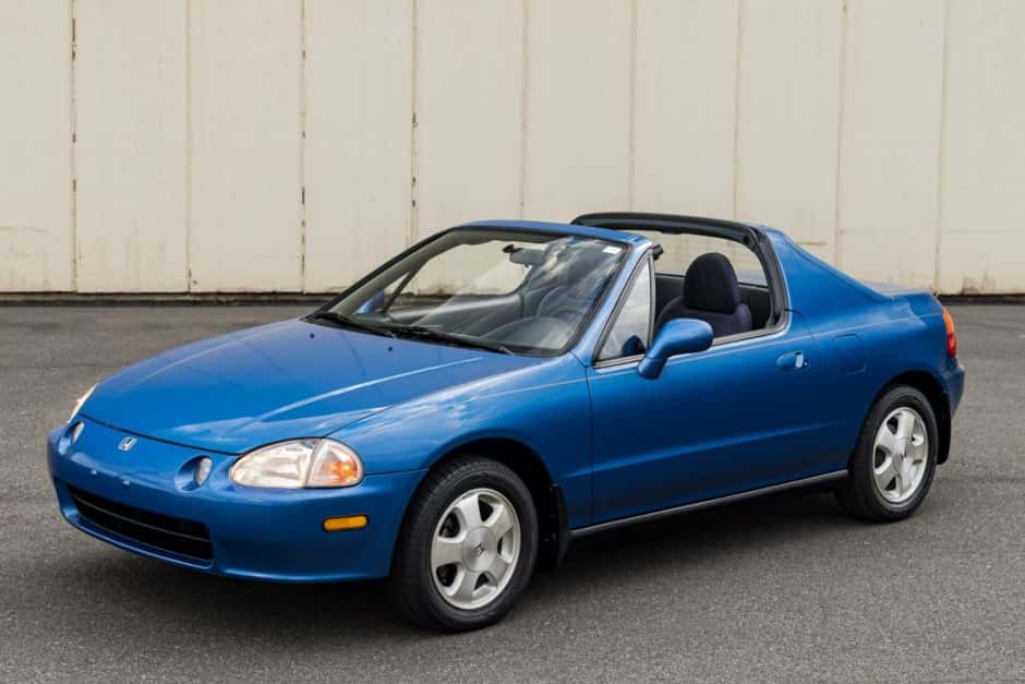 1994 Honda Civic Del Sol sold for $12,750