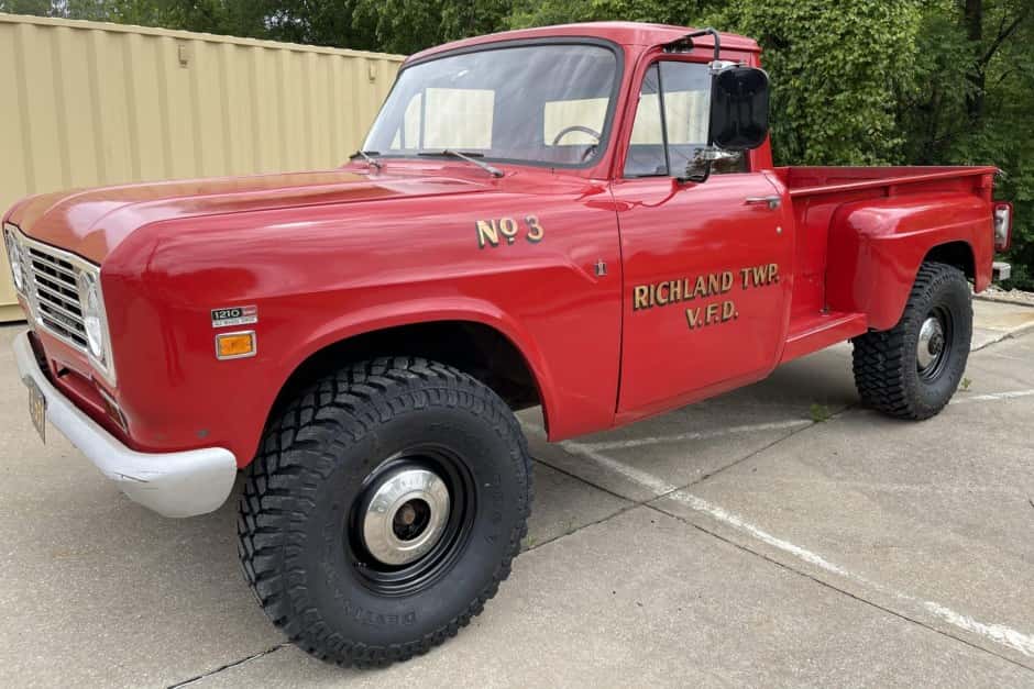 1972 International Harvester Pickup sold for $30,000