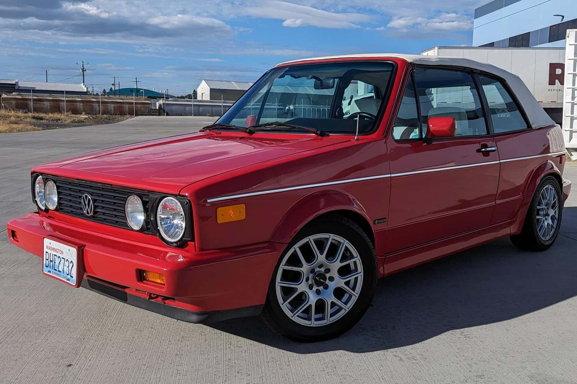 1990 Volkswagen Cabriolet sold for $8,200