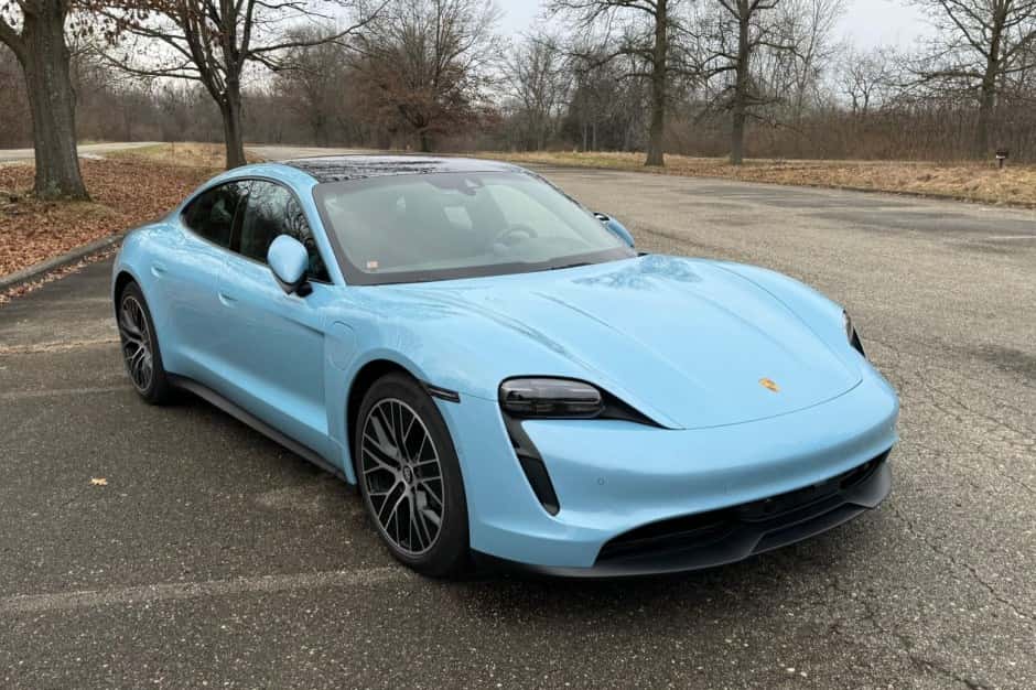 2022 Porsche Taycan sold for $70,000
