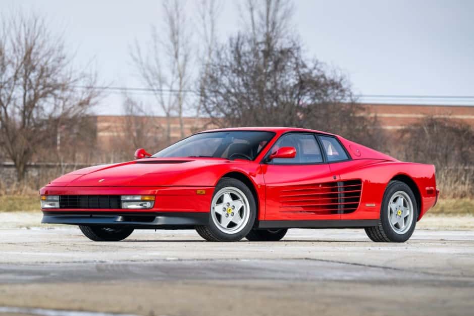 1989 Ferrari Testarossa sold for $138,500