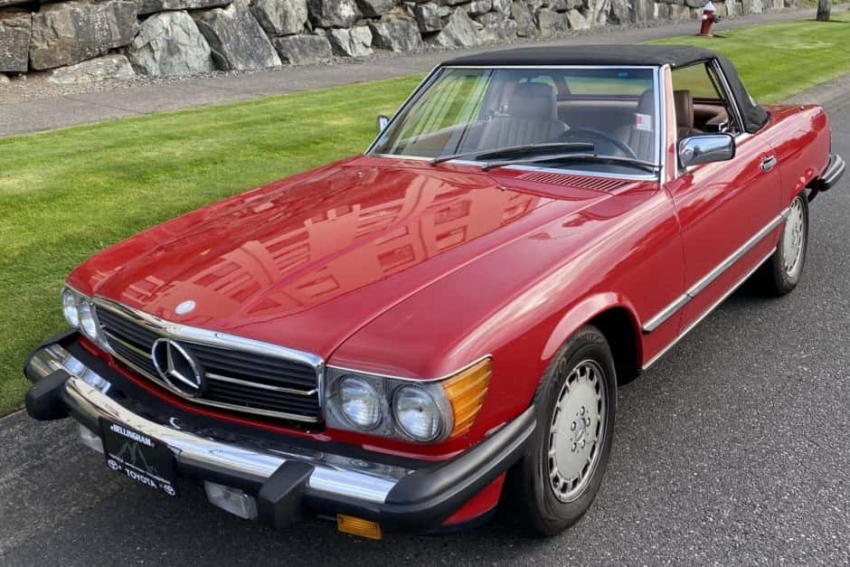 1987 Mercedes-Benz R107 SL sold for $16,500