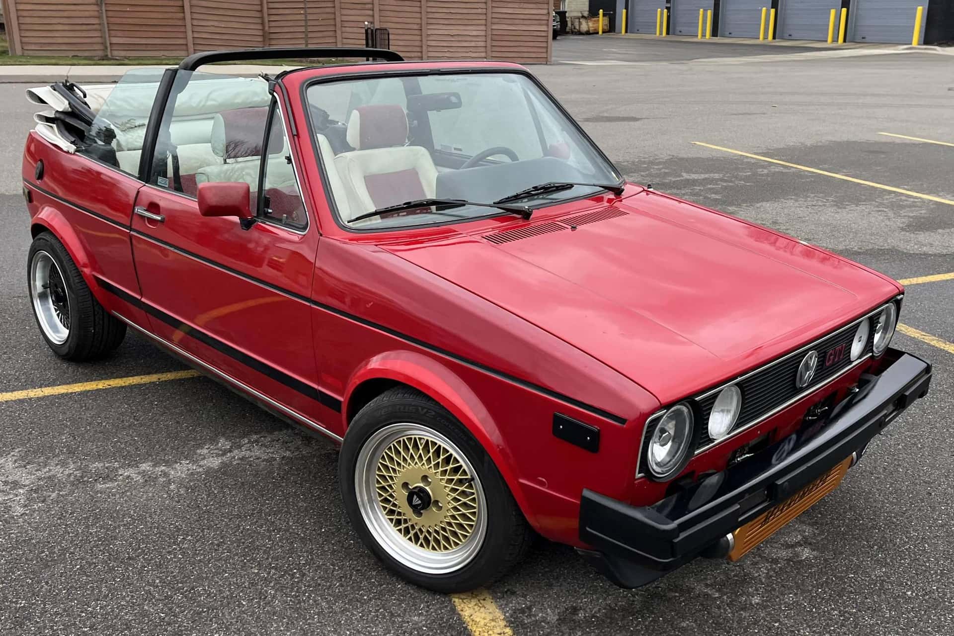 1986 Volkswagen Cabriolet sold for $5,100