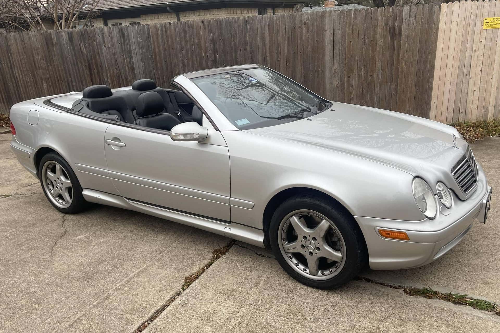 2002 Mercedes-Benz CLK AMG sold for $16,000