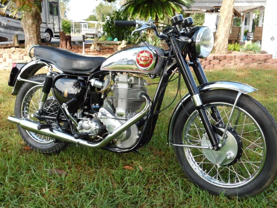 BSA Gold Star classic car