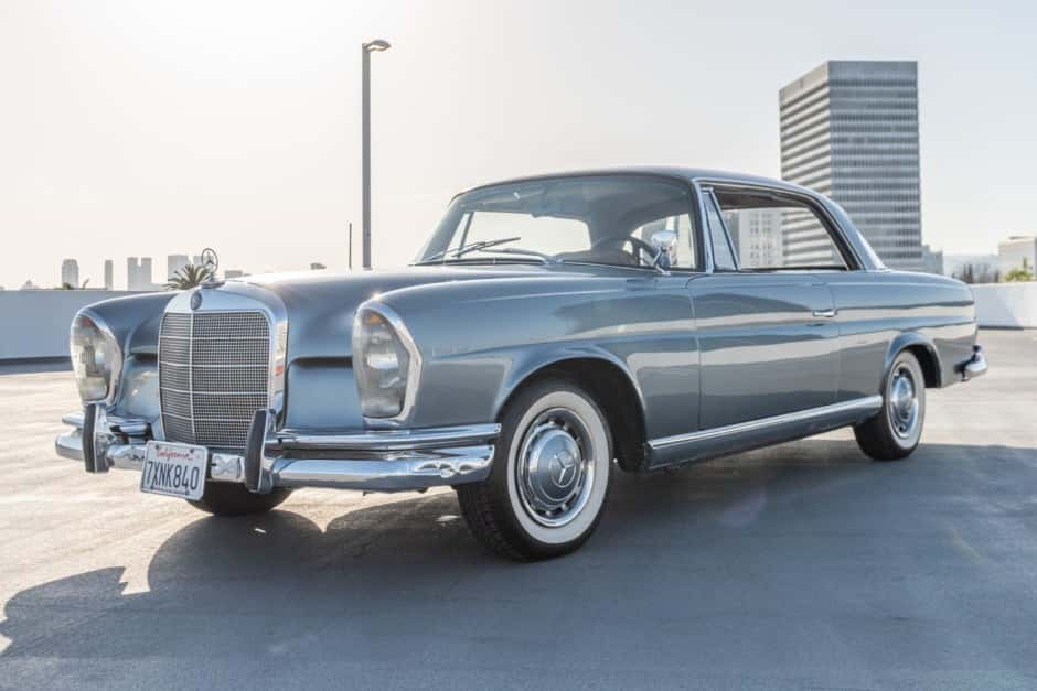 1961 Mercedes-Benz W111 Coupe & Cabriolet sold for $35,000