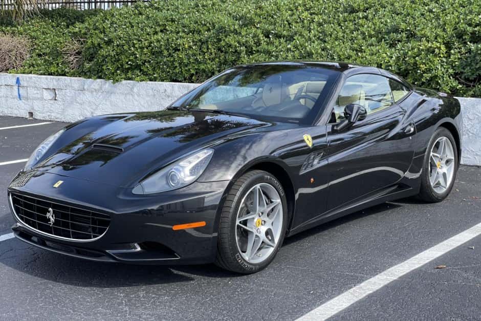2012 Ferrari California sold for $77,500