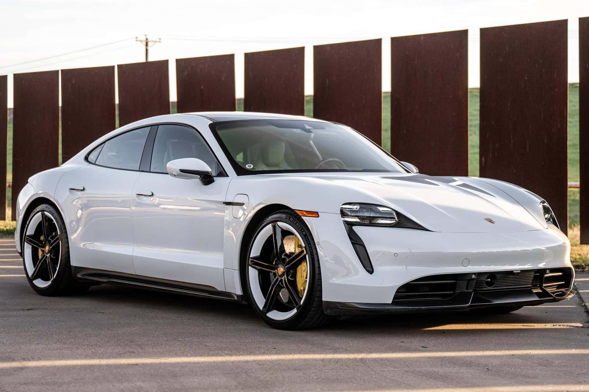 2020 Porsche Taycan sold for $85,000