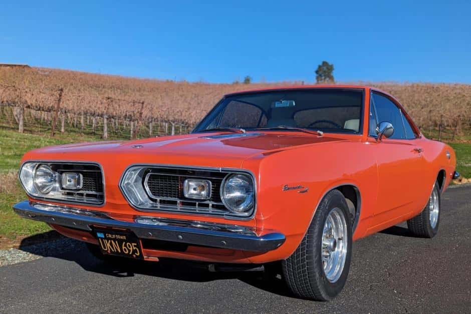 1967 Plymouth Barracuda sold for $20,340