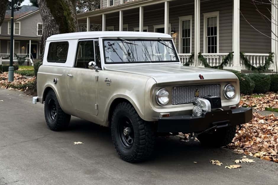 1965 International Harvester Scout sold for $22,000