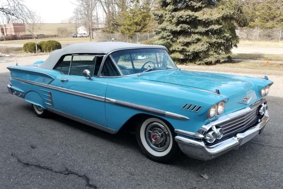 1958 Chevrolet Impala sold for $81,500