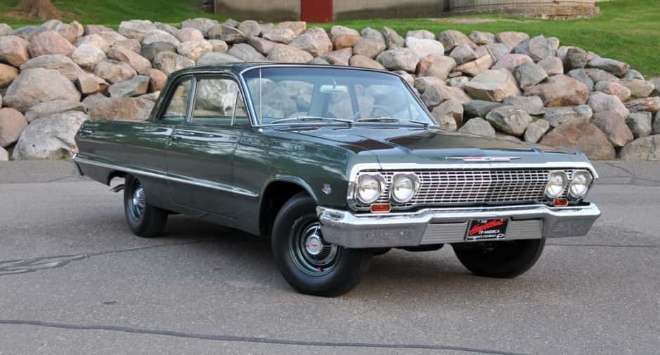 1963 Chevrolet Bel Air sold for $26,000