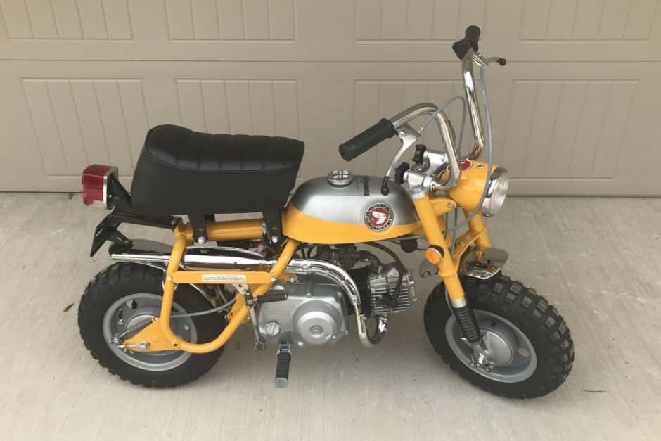 1969 Honda Z50 sold for $6,200