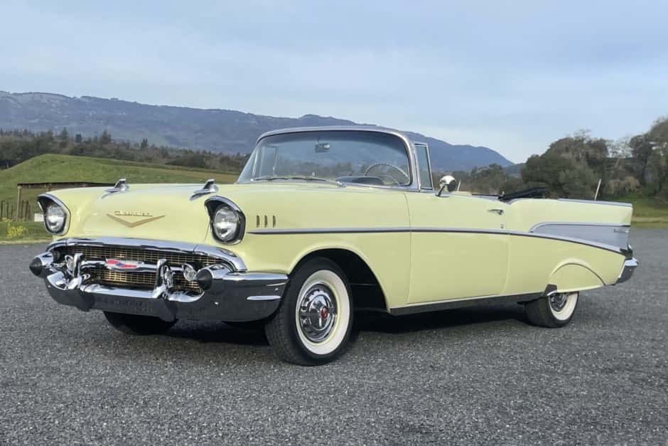1957 Chevrolet Bel Air sold for $80,000