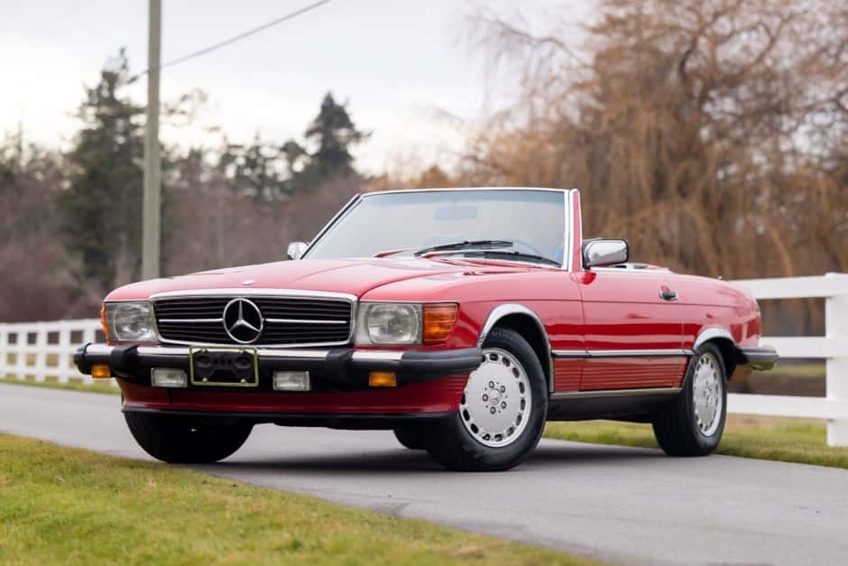 1987 Mercedes-Benz R107 SL sold for $27,000