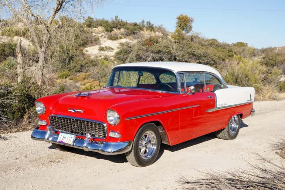 1955 Chevrolet Tri-5 sold for $43,000