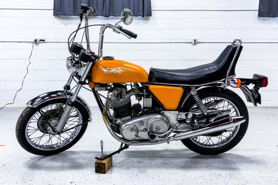 1974 Norton Commando sold for $6,300