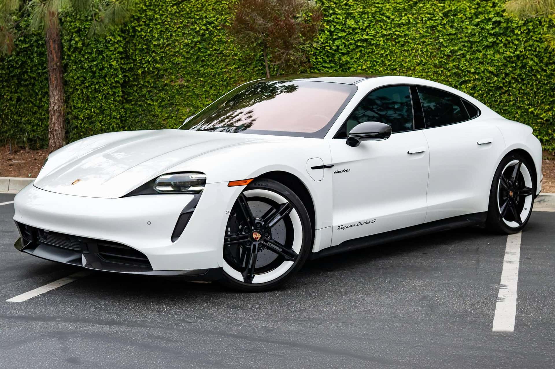 2020 Porsche Taycan sold for $77,500