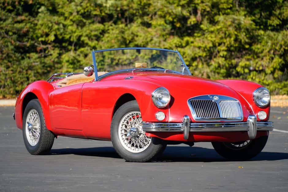 1956 MG MGA sold for $32,500