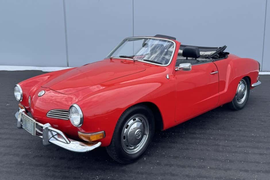 1970 Volkswagen Karmann Ghia sold for $18,500