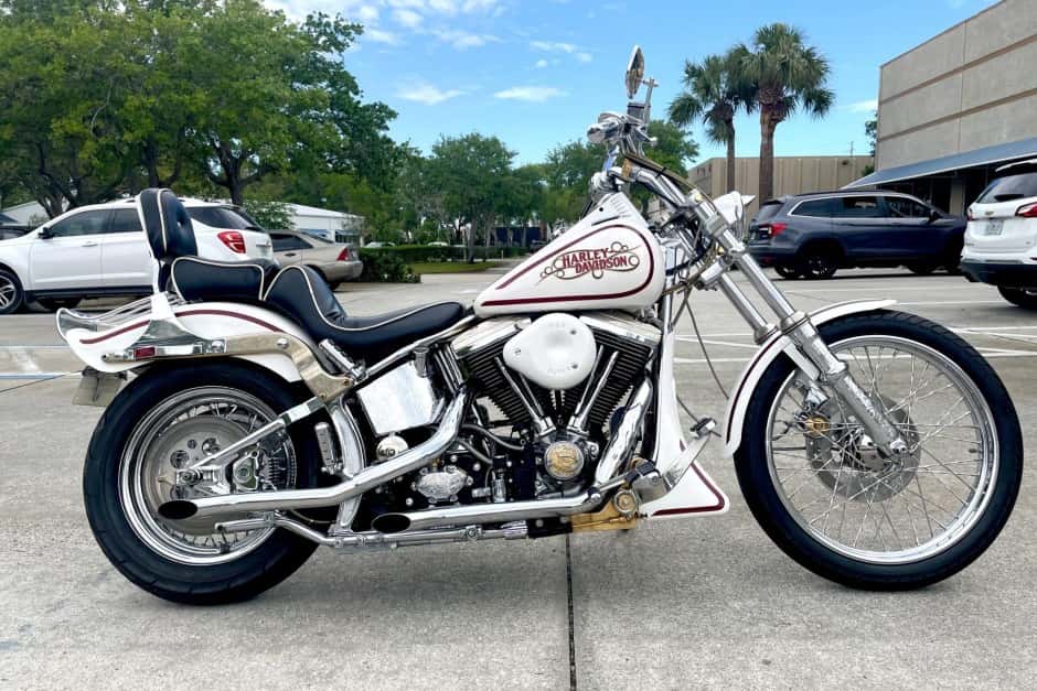 1986 Harley-Davidson Softail sold for $8,900