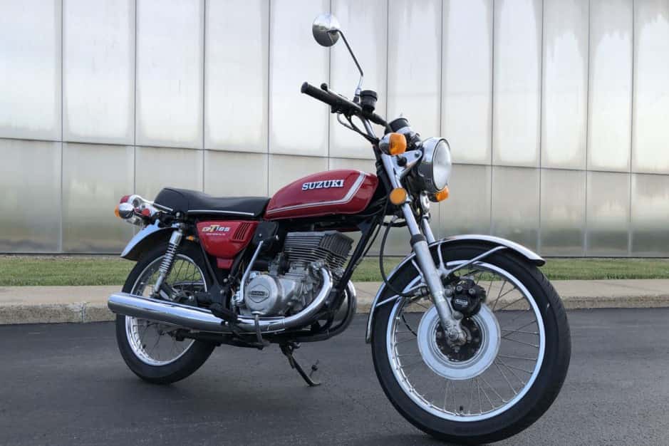 1975 Suzuki Motorcycles sold for $4,100
