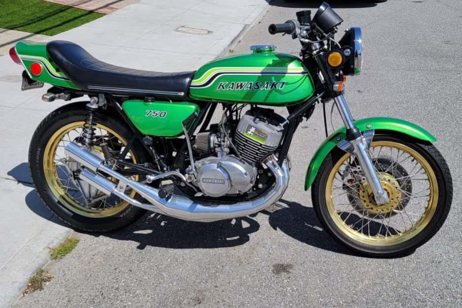 1973 Kawasaki  sold for $18,500