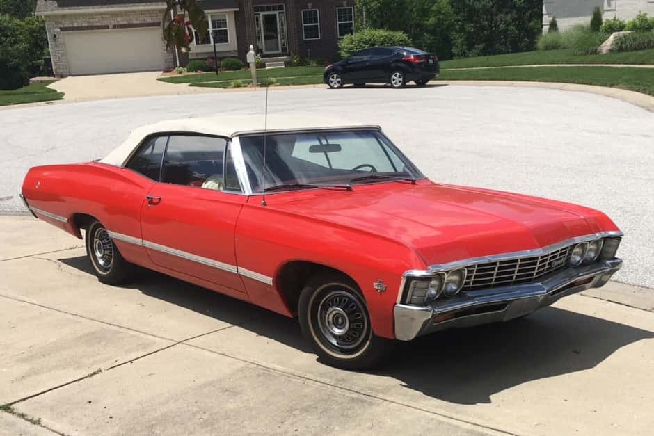 1967 Chevrolet Impala sold for $17,500